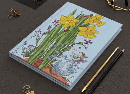 Daffodil Fairy Hardcover Journal Matte