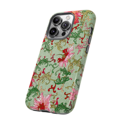 Flower Illustration by Owen Jones Phone Cases