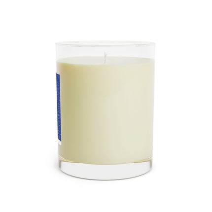 Snowman in Falling Snow Scented Candle - Full Glass, 11oz