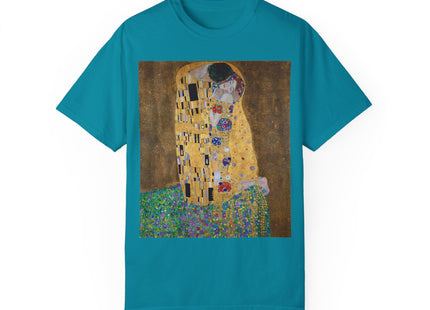 The Kiss by Gustav Klimt Unisex Garment-Dyed T-shirt