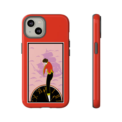 Woman Waiting for her Beloved at 1:59 by Kobayashi Kaichi Phone Case