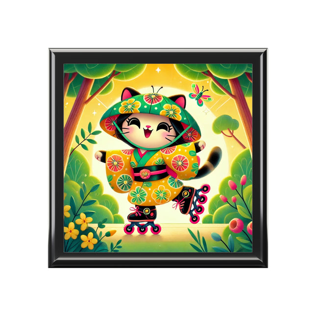 Firefly Dance on Wheels Jewelry Box