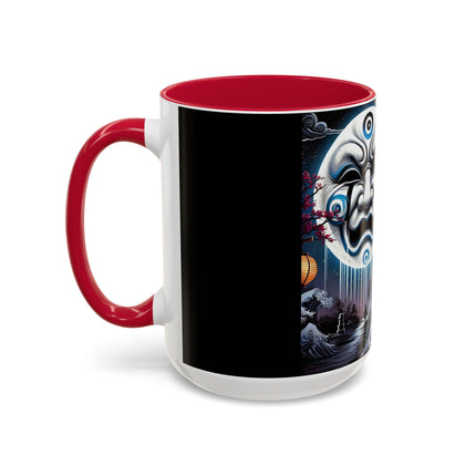 Geisha’s Black Ink Tears Colorful Mugs (11oz, 15oz)