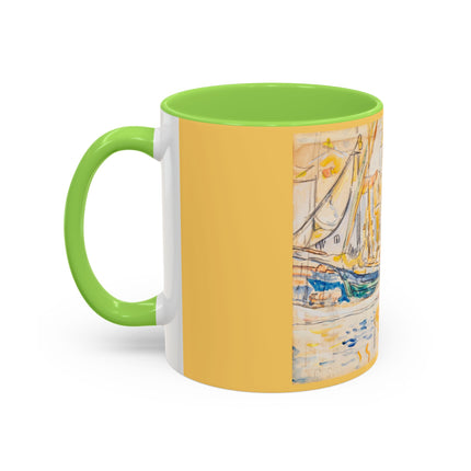 Saint-Tropez by Paul Signac Colorful Mugs (11oz, 15oz)