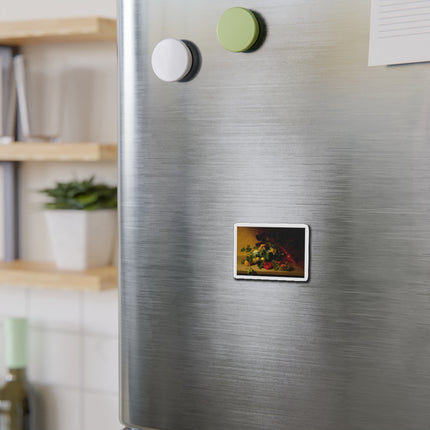 Still Life with Vegetables by James Peale Die-Cut Magnets (5 Sizes)