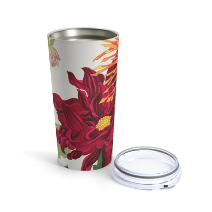 Dahlia Flower by Tanigami Kônan Tumbler 20oz