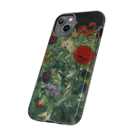 Poppies (A Study of Poppies for Carnation, Lily, Lily, Rose) by John Singer Sargent Phone Cases