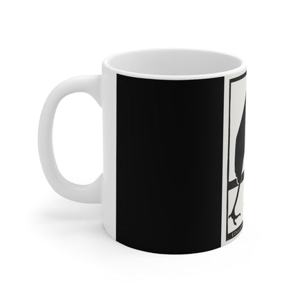 A Lame Marabou by Samuel Jessurun de Mesquita Ceramic Mug 11oz