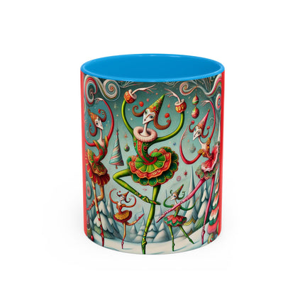 Christmas Ballet of the Absurd Colorful Mugs (11oz, 15oz)