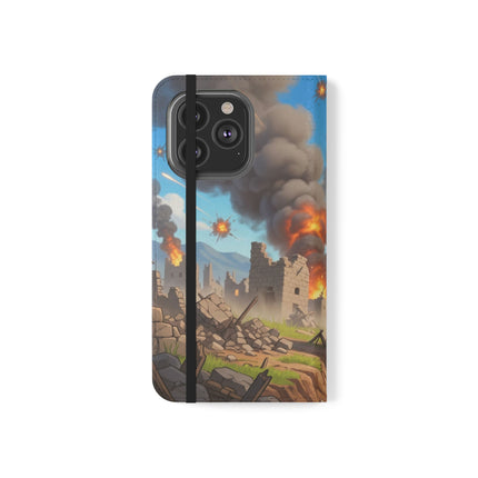 🐦✈️ The Cardinal Dive Bomber Flip Case – Bold Flight & Fearless Adventure