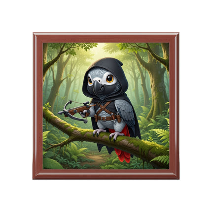 The African Grey Sentinel Treasure Chest
