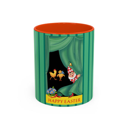 Easter Elf's Whimsy Colorful Mugs (11oz, 15oz)