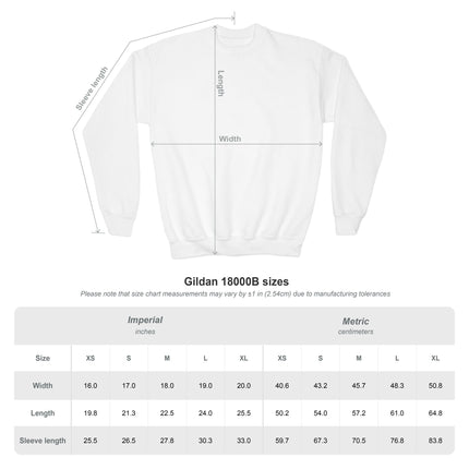 Owl on the Front Lines Youth Crewneck Sweatshirt – Courage, Wisdom & Quiet Strength