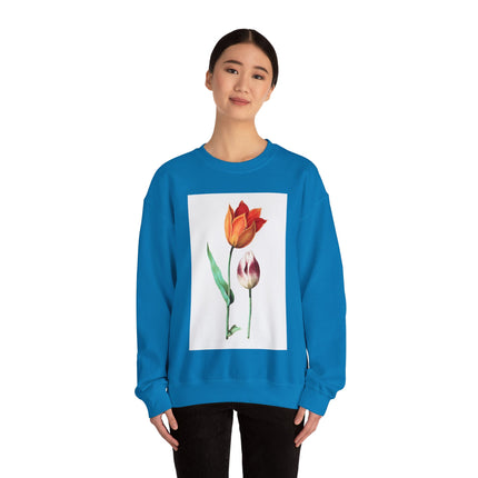 Tulip by Anselmus Boëtius de Boodt Heavy Blend™ Crewneck Sweatshirt