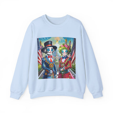 Cyber Punk Warrior Robots Unisex Heavy Blend™ Crewneck Sweatshirt