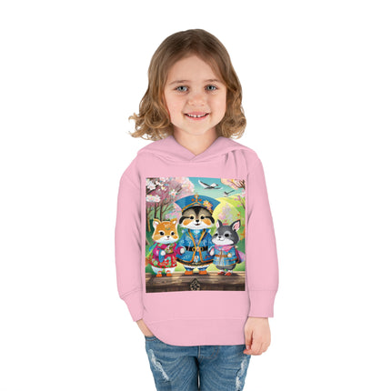 Fluffy Explorers Toddler Pullover Fleece Hoodie