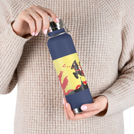 George and the Dragon Copper Vacuum Insulated Bottle, 22 oz
