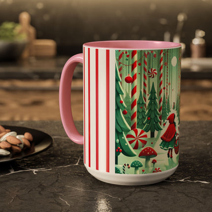 Enchanted Candy Forest Colorful Mugs (11oz, 15oz)