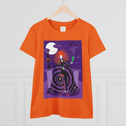 Mystic Elegance Women's Midweight Cotton Tee