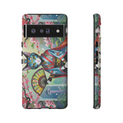 Cyberpunk Geisha Phone Cases
