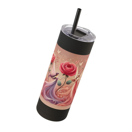 Whimsical Fairies Skinny Matte Tumbler, 20oz