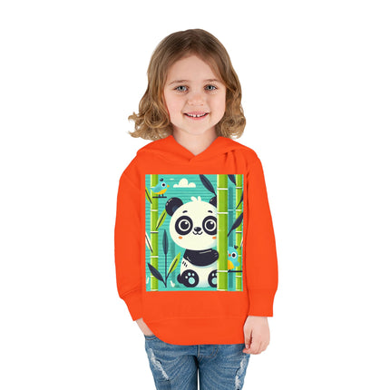 Bamboo Panda Friends Toddler Pullover Fleece Hoodie