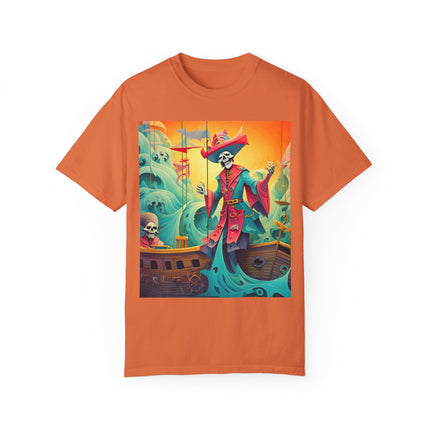 Skeleton Crew of the Misty Seas Unisex Garment-Dyed T-shirt