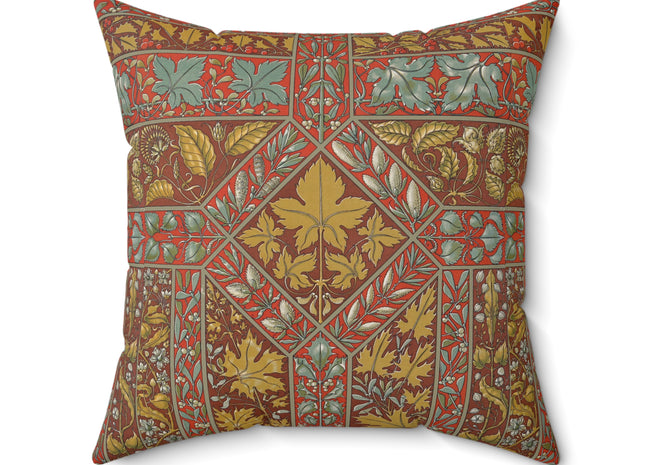 The Plant in Art and Industry Plate 056 Spun Polyester Square Pillow