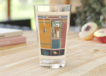 Pompeii Wall  Pl.20 by Victor Steeger Glass, 16oz