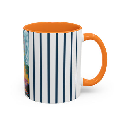Art Deco Christmas Elegance Colorful Mugs (11oz, 15oz)
