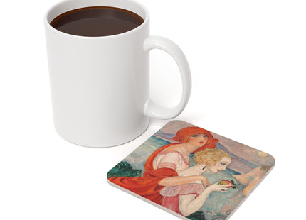 Sur la Route d'Anacapri by Gerda Wegener Cork Back Coaster