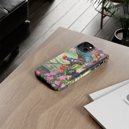 Cyberpunk Rooster Phone Cases