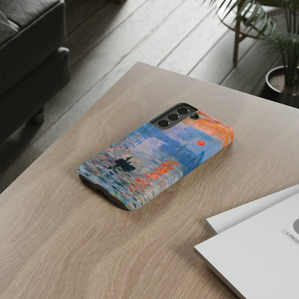 Sunrise by Claude Monet Phone Cases
