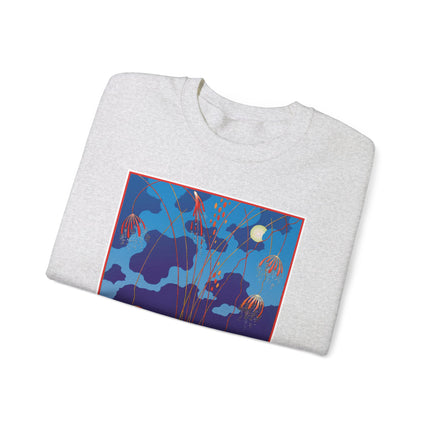 Fireworks in Venice by George Barbier Heavy Blend™ Crewneck Sweatshirt