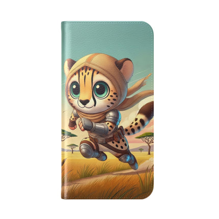 🐆⚡ Swift Cheetah Flip Case – Speed, Freedom & Untamed Adventure