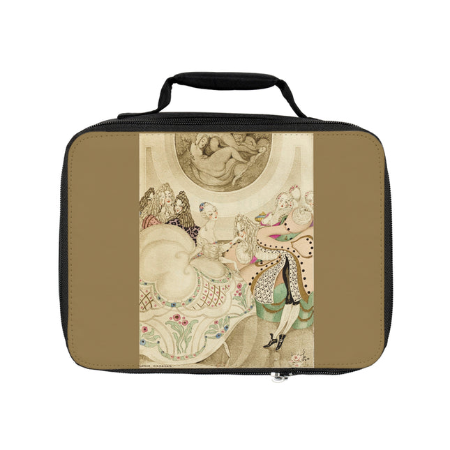 Sur talons rouges (On Red Heels) pl 01 by Gerda Wegener Lunch Bag