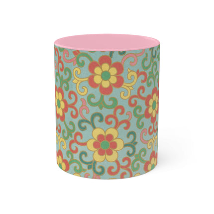 Examples of Chinese Ornament, Pl.09 by Owen Jones Colorful Mugs, 11oz