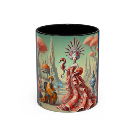 The Seahorse Court Colorful Mugs (11oz, 15oz)
