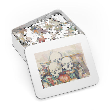 The Three Skulls by Paul Cézanne Puzzle (30, 110, 252, 500-Piece)