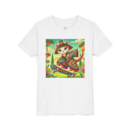 Dragon Dance on Wheels Youth Short Sleeve Tee