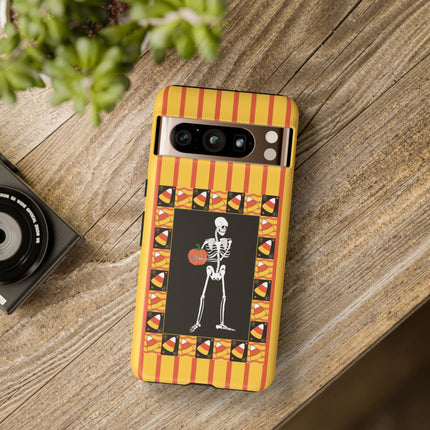 Candy Corn Skeleton Phone Cases