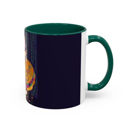 Moonlit Masquerade: The Fairy Queen's Ball Colorful Mug (11oz, 15oz) – Fairy Tale Elegance, Fantasy Charm & Enchanted Style