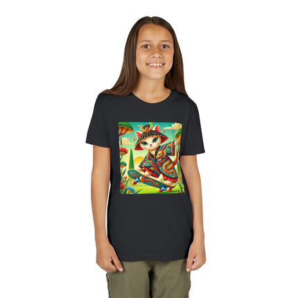 Dragon Dance on Wheels Youth Short Sleeve Tee