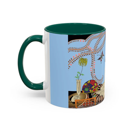 Minuit … ou l’appartement à la mode by George Barbier Colorful Mugs (11oz, 15oz)