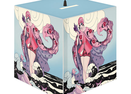 Goddess of the Swirling Sea Light Cube Lamp