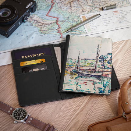Concarneau by Paul Signac Passport Cover
