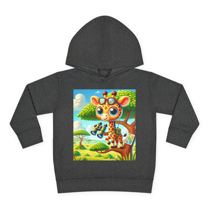 Giraffe Lookout Toddler Pullover Fleece Hoodie