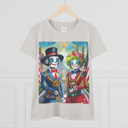 Cyber Punk Robots Cotton Tee
