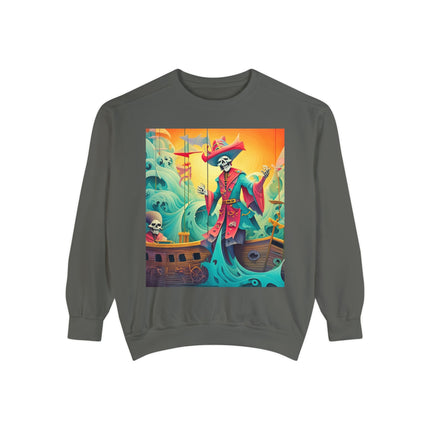 Skeleton Crew of the Misty Seas Unisex Garment-Dyed Sweatshirt