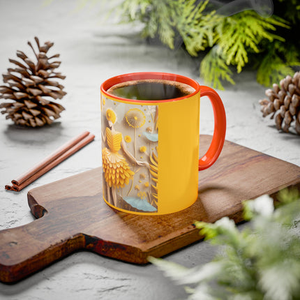 Dandelion Fairy Colorful Mugs (11oz, 15oz)